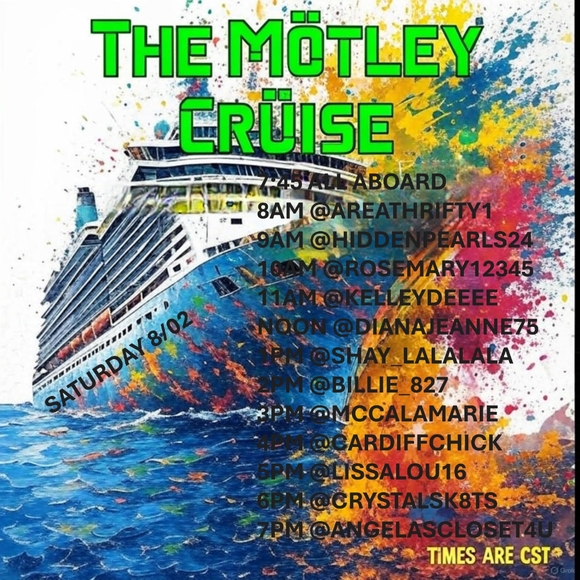 J. Crew Tops - 🤘The Motley Cruise August 2nd Luau Edition